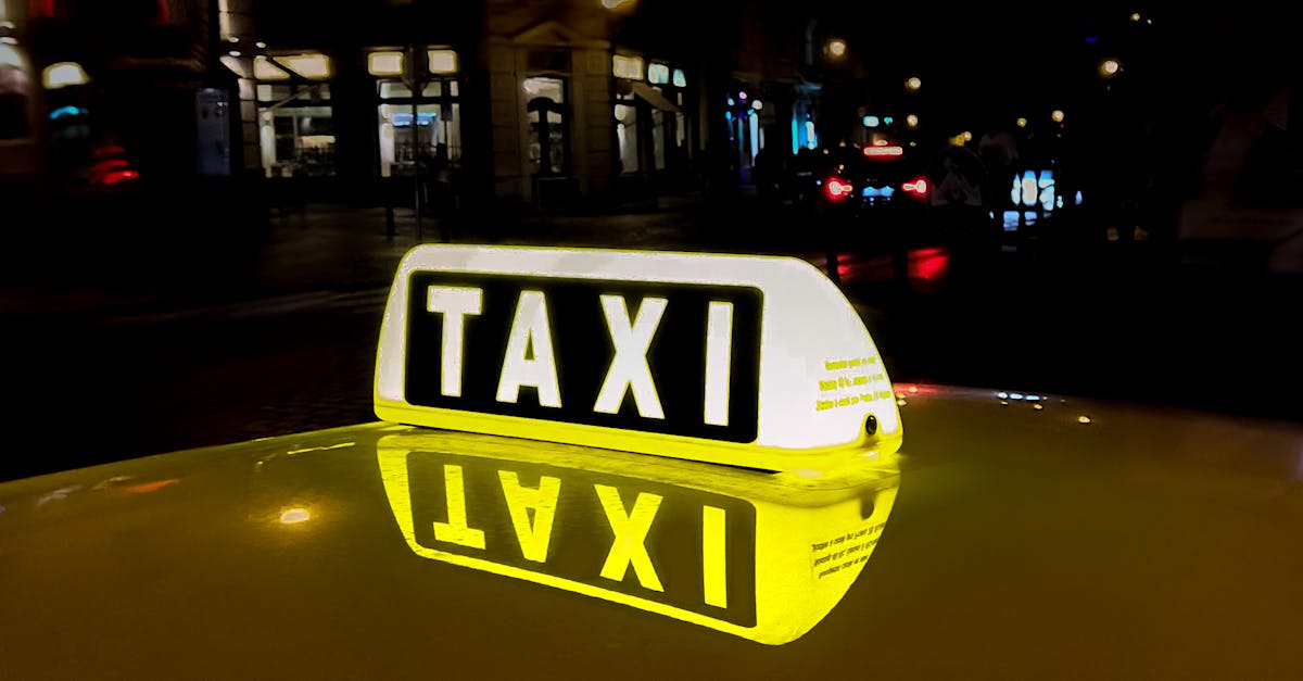 découvrez notre service de taxi fiable et rapide, disponible 24/7 pour vous conduire à destination en toute sécurité. réservez votre course dès maintenant et profitez d'un trajet confortable avec des chauffeurs expérimentés.